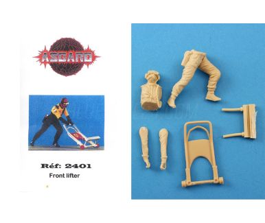 F1 Pit Crew Figure - Front Lifter 1/20 - Asgard - 2401