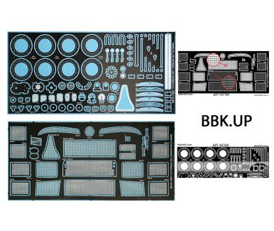 Porsche 934/935 Photo-etched Parts 1/12 for Tamiya - BBK.UP - PE12 12007