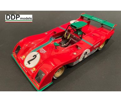 Ferrari 312 PB Nürburgring 1000 km 1973 1/24 - DDP models - #097