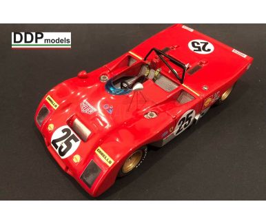 Ferrari 312 PB Sebring 12 Hours 1971 1/24 - DDP Models - 062