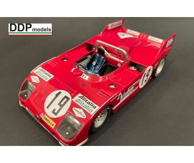 Alfa Romeo 33TT3 #17/#19 Le Mans 24 Hours 1972 1/24 - DDP models - 082