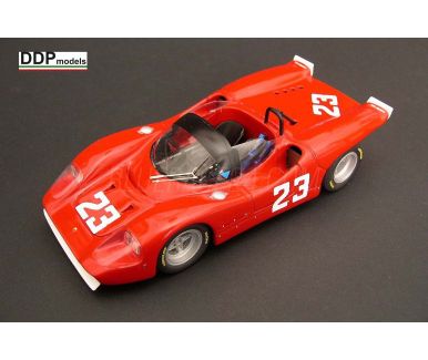 Jaguar D-Type #6 Le Mans 1955 1/24 - Fisher Model & Pattern - FIS-2401