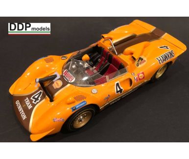 Ferrari 350 P4 Spyder Pietermaritzburg Springbok Series 1968 1/24 - DDP models - DDP-TK011