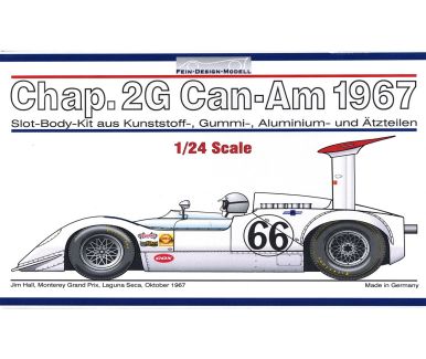 Chaparral 2G Monterey Grand Prix Can-Am 1967 1/24 Slot car - Fein Design