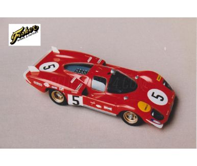 Jaguar D-Type #6 Le Mans 1955 1/24 - Fisher Model & Pattern - FIS-2401