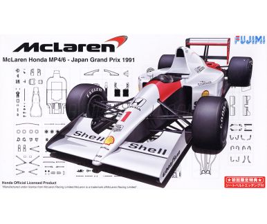 McLaren MP4/6 Japan Grand Prix 1991 1/20 - Fujimi - 090443 GP-10