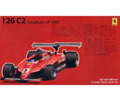 Ferrari 126C2 Long Beach Grand Prix 1982 1/20 - Fujimi - 090399 SP-3
