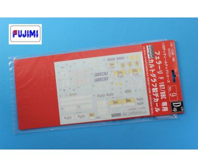Ferrari F1-87/88C Cartograf Decal 1/20 - Fujimi - 112398