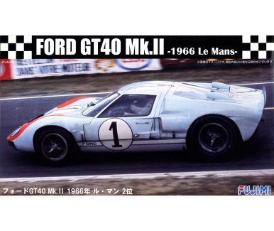 Ford GT40 Mk. II #1 Le Mans 24 Hours 1966 1/24 - Fujimi - 126043