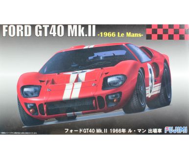 Ford GT40 Mk. II #3 #6 Le Mans 24 Hours 1966 1/24 - Fujimi - 126067