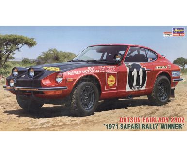 Datsun Fairlady 240Z Safari Rally 1971 1/24 - Hasegawa - 21268 HR-8