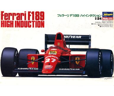 Ferrari F189 (640) Formula 1 Worl Championship 1989 1/24 - Hasegawa - 23006 CF-6