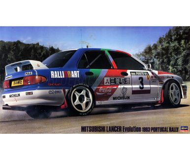 Mitsubishi Lancer Evolution I Portugal Rallye 1993 1/24  - Hasegawa - 25016 CR-16