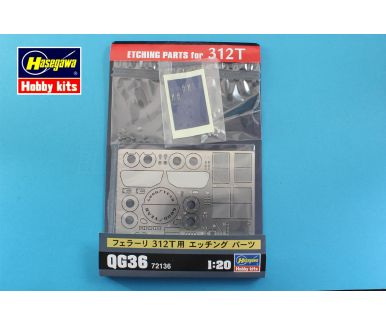 Ferrari 312T 1975 Etching Parts 1/20 - Hasegawaw - HAS-QG36