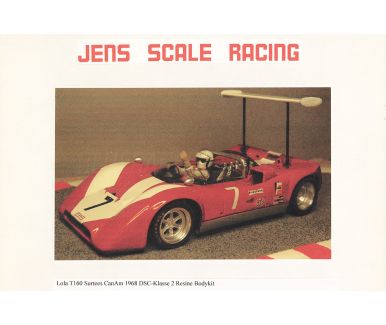 Lola T160 Can-Am 1968  Slot Kit 1/24 - Jes Scale Racing 