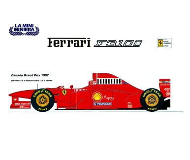 Ferrari F310B Canada Grand Prix 1997 1/20 - La Mini Miniera - MM01