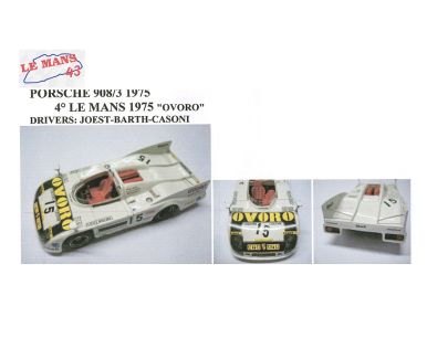 Porsche 934 "Jägermeister" Le Mans 24 Hours 1978 1/43 - Gamma Models - GMK-61