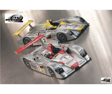 Audi R8 Winner #1 #2 Le Mans 24 Hours 2001 1/24
