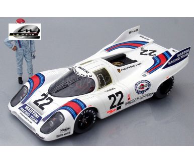 Porsche 917 K "Martini" Le Mans 24 Hours 1971 1/24 - Le Mans Miniatures - 124063
