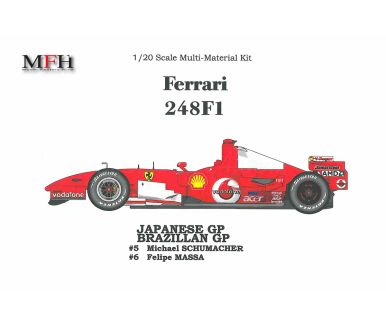 Ferrari 248F1 Japanese / Brazilian Grand Prix 2006 1/20 - Model Factory Hiro - MFH-K163