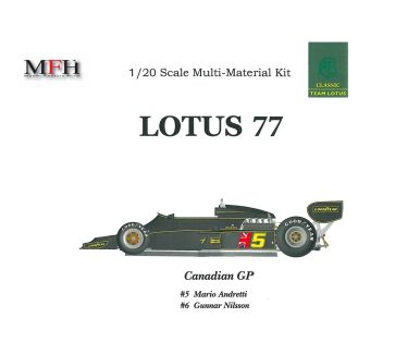 Lotus 77 Canadian Grand Prix 1976 1/20 - Model Factory Hiro - K240