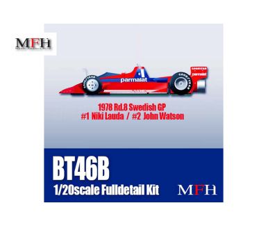 Brabham BT46B Swedish Grand Prix 1978 1/20 - Model Factory Hiro - K269