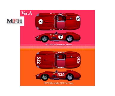 Ferrari 250 GTO Ver. A Le Mans 1963 1/24 - Model Factory Hiro - MFH-K078