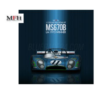 Matra-Simca MS670B Le Mans 24 Hours 1973 1/12 - Model Factory Hiro - K853