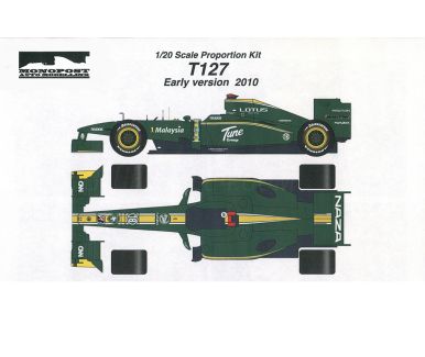 Lotus T127 Early Season 2010 1/20 - Monopost - MP005