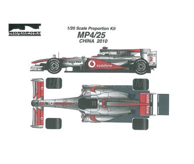 McLaren MP4/25 China Grand Prix 2010 1/20 - Monopost - MP-007