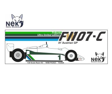 Williams FW07C Austrian Grand Prix 1981 1/20
