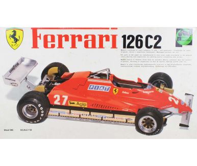 Ferrari 126C2 Belgian Grand Prix 1982 1/12 - Protar - PRO-188
