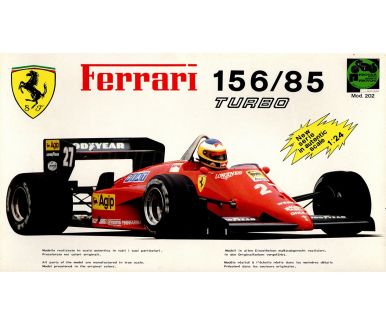 Ferrari 156/85 Formula 1 World Championship 1995 1/24 - Protar - 202