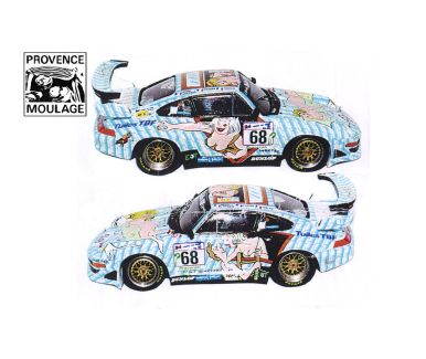 Porsche 911 GT2 "Wolinski Art Car" Le Mans 24 Hours 1998 1/43 - Provence Moulage - K1394