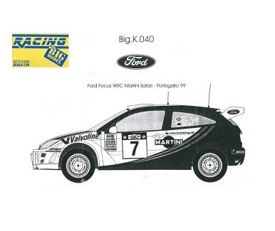 Ford Focus WRC '99 Safari/Portugal Rallye 1999 1/24 - Racing43 BIG Model - K.40