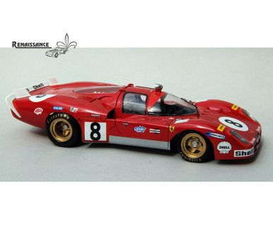 Ferrari 512S Longtail #5/#6/#7/#8 Le Mans 24 Hours 1970 Transkit 1/24 - Renaissance - TK24/305