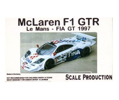 McLaren F1 GTR Long Tail "Fina" Le Mans 24 Hours 1997 1/24