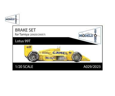 Lotus 99T Brake Set for Tamiya 1/20 - Stone Models - A029/2023