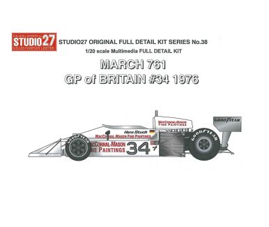 March 761 British Grand Prix 1976 1/20 - Studio27 - DX2038