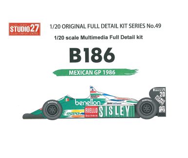 Hesketh 308B Italy GP 1975 1/20 - Wolf Kits - WK-GP20107-S