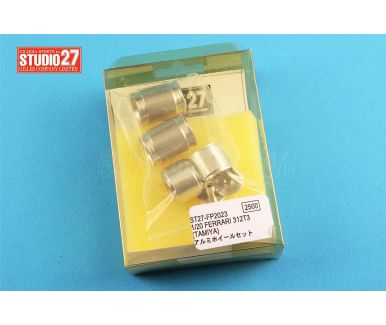 Aluminium Wheels Set for Ferrari 312T3 from Tamiya 1/20 - Studio27 - FP2023