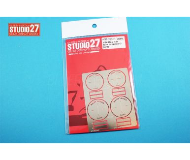 Group C-Car Tyre Template D Goodyear 1/24 - Studio27 - FP24221