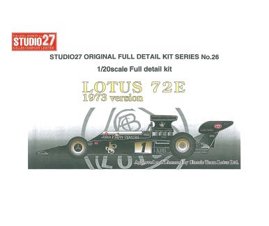 Lotus 72D Late Version 1972 1/20 - Studio27 - ST27-DX2025