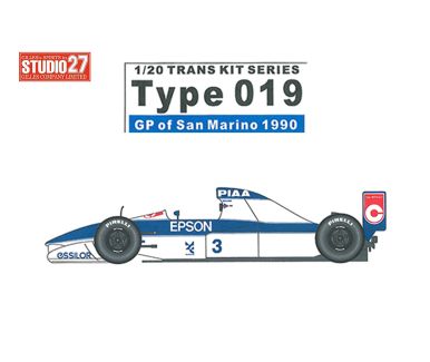 Tyrrell 019 San Marino Grand Prix 1990 1/20 Transkit - Studio27 - TK2041