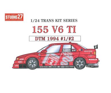 Alfa Romeo 155 V6 TI "Alfa Corse" DTM 1994 1/24 Transkit - Studio27 - ST27-TK2468