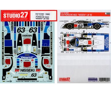Porsche 962C  #63 "Nisseki" Le Mans 1990