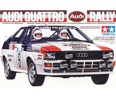 Audi Quattro Rally Acropolis Rally 1982 1/24 - Tamiya - 24036