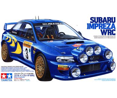 Subaru Impreza WRC Rallye Monte-Carlo 1998 1/24 - Tamiya - 24199