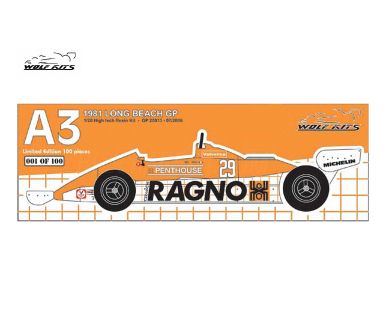 Arrows A3 U.S.A. Long Beach Grand Prix 1981 1/20 - Wolf Kits - WK-GP20013