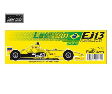Jordan EJ13 Brazilian Grand Prix 2003 1/20 - Wolf Kits - GP20039